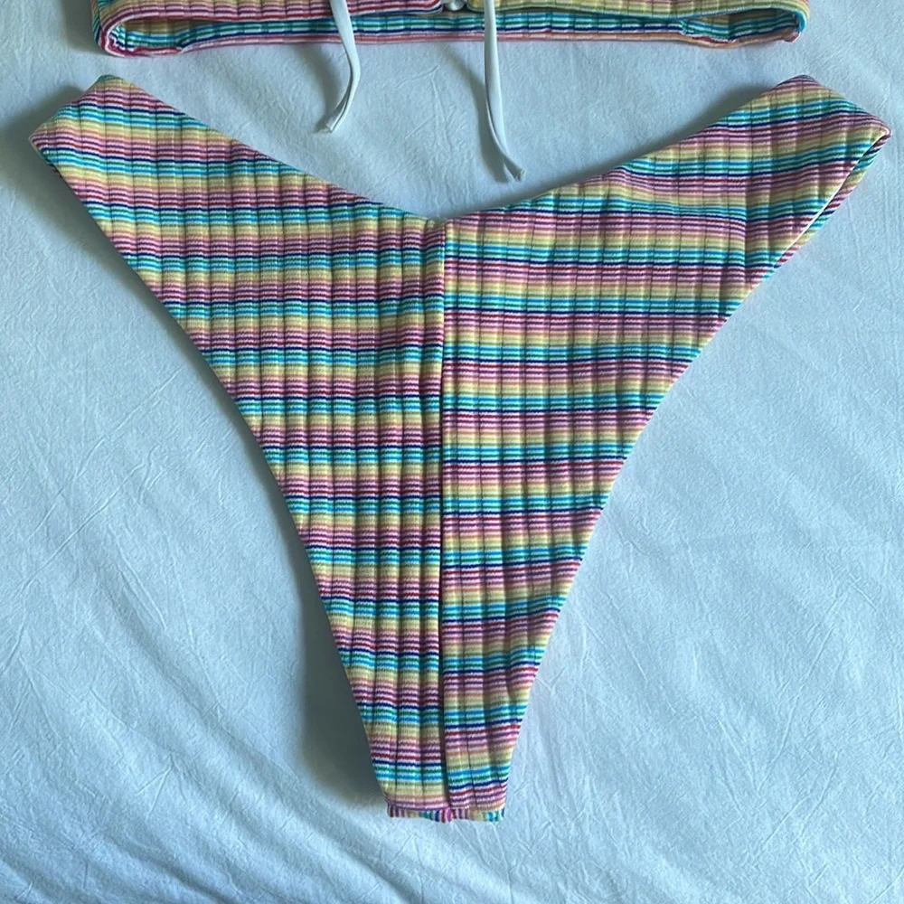 Onia rainbow bikini set